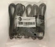 DirecTV Premium USB to Micro-USB Cable - 3 Ft Long, 5-PACK