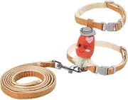 Sosoport Pet Harness Cat Harness Leash Set Cats Kitten Traction Rope Comfortable Small Pets