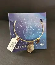 Alex and Ani Aurora Blaze Snow Globe Bracelet