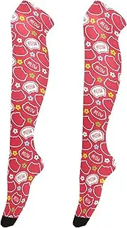 [Caihoyu] Women'S Over-Knee Stockings Elastic Over Knee Socks Tall Thigh High Socks for Parties Cat Meow Kitten, Cat Meow Kitten