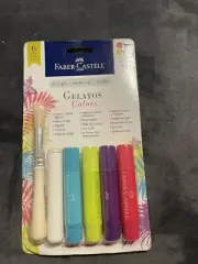 Faber-Castell Mix & Match Tropical GELATOS COLORS Opened Package Unused