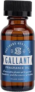 Bourbon Royalty Fragrance Oil, Glass Bottle with Screw Top Cap, 1 Fluid Ounce, with Essential Oils for Your Wax Warmer, Diffusers, or Sachets, Scent Gallant
