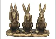 Leonardo Reflections Three Wise Hares