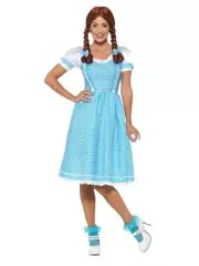 Dorothy Costume Kansas Country Girl The Wizard of Oz Fancy Dress Up Book Week