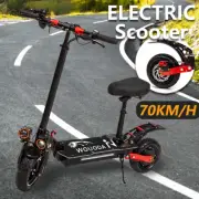 2000W Electric Scooter Portable 70KM/H 60KM Off Road Foldable Adult E-Bike