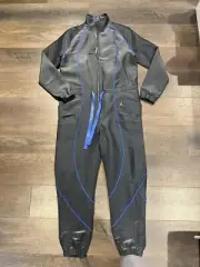 Nike Women’s Air Jordan Sisterhood Flight Suit Jumpsuit Size Small Navy