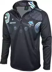 Cronulla Sharks 2023 NRL Mens Indigenous Hoodie Sizes S-7XL BNWT