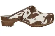 Sanita 'Brown Cow' Danish Clogs (1706199)