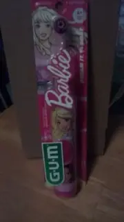 GUM Barbie Kids Power Electric Toothbrush Suction Cup Base New
