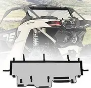 ZIDIYORUO x3 Windshield Maverick Mesh Rear Window Net - Compatible with Can Am Maverick X3 and X3 Max Models, Soft Back Mesh Windscreen Keeps from Debris Mud & Allows Airflow, Increases Safety