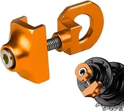 Cycle Chain Adjuster - Precision Chain Buckle Fastener, Fixed Gear Cycle Chain Adjuster | Adjustable Fixed Gear Chain Tensioner Bolt, Secure Wheel Fixing Button Zipper for Dead Fly Cycles Easy-to-Use