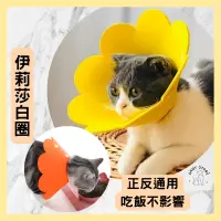 在飛比找蝦皮購物優惠-🐾24H出貨🐾太陽花項圈 伊莉莎白圈 防咬圈 防舔 頭套 太