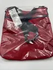 TOMMY HILFIGER RED NYLON CROSSBODY BAG A2
