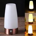 LED Table Night Light Battery Operated PIR Motion Sensor Table Lamp