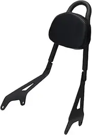 Motorcycle Passenger Backrest Motorcycle Passenger Seat Backrest Pad Rear Sissy Bar Cushion Fit for Yamahas Star Bolt XVS950 2014-17 16 15