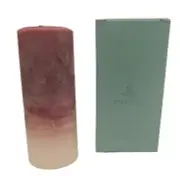 NOS Retired PartyLite 3 x 7 Scented Round Pillar Candle Raspberry & Thyme M37282