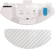 Water Tank Mopping System with Scrubbing Feature ，Compatible for Deebot， T9 Power T9 Max Robot Vacuum Cleaner Parts White