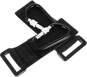ERINGOGO 2Pcs Aluminum Alloy Stroller Hooks Non Slip Clip for Prams and Bicycles Versatile Hooks for Diaper Bags Backpacks and Grocery Bags Easy Detach Design
