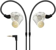 Xvive X Vibe T9 in-Ear Monitors in-Ear Monitors XV-T9 with Dual Balanced Armature Drivers