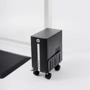 gku™ Free Standing PC Tower Holder Computer Tower Stand Free Standing Case Cart