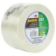 Scotch® Filament Tape 893, Clear, 12 mm x 55 m, 6 mil