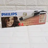 在飛比找蝦皮購物優惠-PHILIPS飛利浦沙龍級珍珠陶瓷溫控魔髮電捲棒 HP860