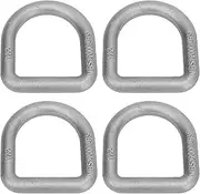 Duty 4 Set Tra D S 4000 Lbs Working Load Sturdy Tie N Anchor D S for Truck Pickup Weld On with 1/2 in Stake Ket Tra Brackets Set for um Security
