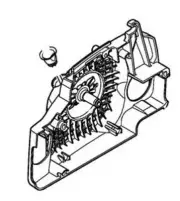 Fairing Vent Chainsaw Models MS170 MS180 Original Stihl 11300801807