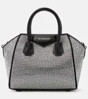 [Givenchy] Givenchy Antigona Toy Mini embellished tote bag One Size black