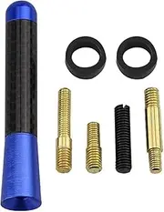 Car Radio Antenna | Short Carbon Fiber General Car Antenna - 8cm Auto Radio Signal Receiver with Aluminum Wire for Camping