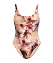 Vivienne Westwood Graphic Printed One-Piece Swimsuit S,L,M MultiColour