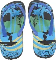 [WRITWAA] Non-skid Beach Sandals Men's Flip-flops Summer Slippers Comfortable Flat Bottom Slippers