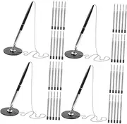 Sewroro 4 Sets Smooth Writing Hotel Signature Pen Business Pen Desktop Pen Office Writing Tool