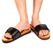 Stone Massage Slippers - Uses Stones to stimulate Acupuncture Points to promote Blood Circulation
