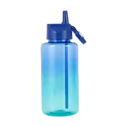 1L Ombre Blue Cylinder Drink Bottle