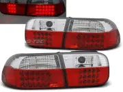 Luces traseras for Honda CIVIC 91-95 2D 4D rojo blanco LED envío gratis LDHO07WL