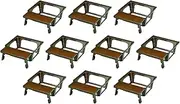 Set of 10 New Six-Legged Pear Forefoot Folding Type (3 inch / 7 inch Shokado) [Shokado]