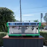 Pre Loved Hulk Green 3 Group Expobar Ruggero Coffee Machine