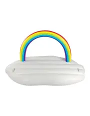 [Living Today] Lazy Dayz Inflatable Rainbow Cloud Float 185cm in White