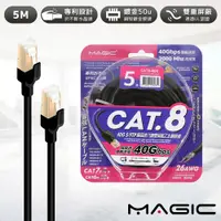 在飛比找PChome24h購物優惠-MAGIC Cat.8 40G S/FTP 26AWG極高速