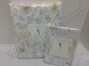 Pottery Barn Kids Lara Paisley Reversible Bed Duvet Cover Full Queen FQ & 1 Sham