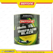 Septone Subframe Black Paint Satin Black 4 Litre High Temperature Resistance