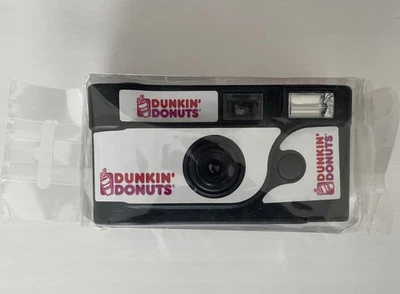Vintage Dunkin Donuts 35mm Camera With Flash Collectible Disposable
