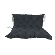 Swing Cushion Bench Soft Padded with Backrest Compact Portable Outdoor Ground Chair Cushion