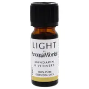 Aromaworks Light Essential Oil - Mandarin and Vetivert by Aromaworks for Unisex - 0.33 oz Oil