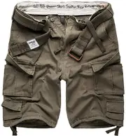 Surplus Division Shorts, green, Size 5XL for Men