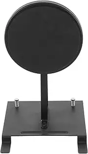 HYTROVE Drum Set Part for Beginners : Black Single Pedal Mat Steel Bass Drum Mat Pedal Accessory