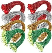 Tags Fasteners Set of Snap Locking Christmas Hanging Ropes Versatile for Tree Decorations