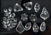 30pc Crystal Suncatcher Pendant Prism Kit Set A for suncatchers jewelry craft