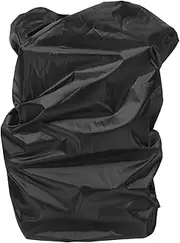 TOBBOMEY Backpack Rain Cover Hiking Backpacks Traveling Backpack Waterproof Backpack Travel Backpacks 35 Liters Bag Waterproof Cover Backpack Cover Rain Waterproof Backpack￼ Black Fabric